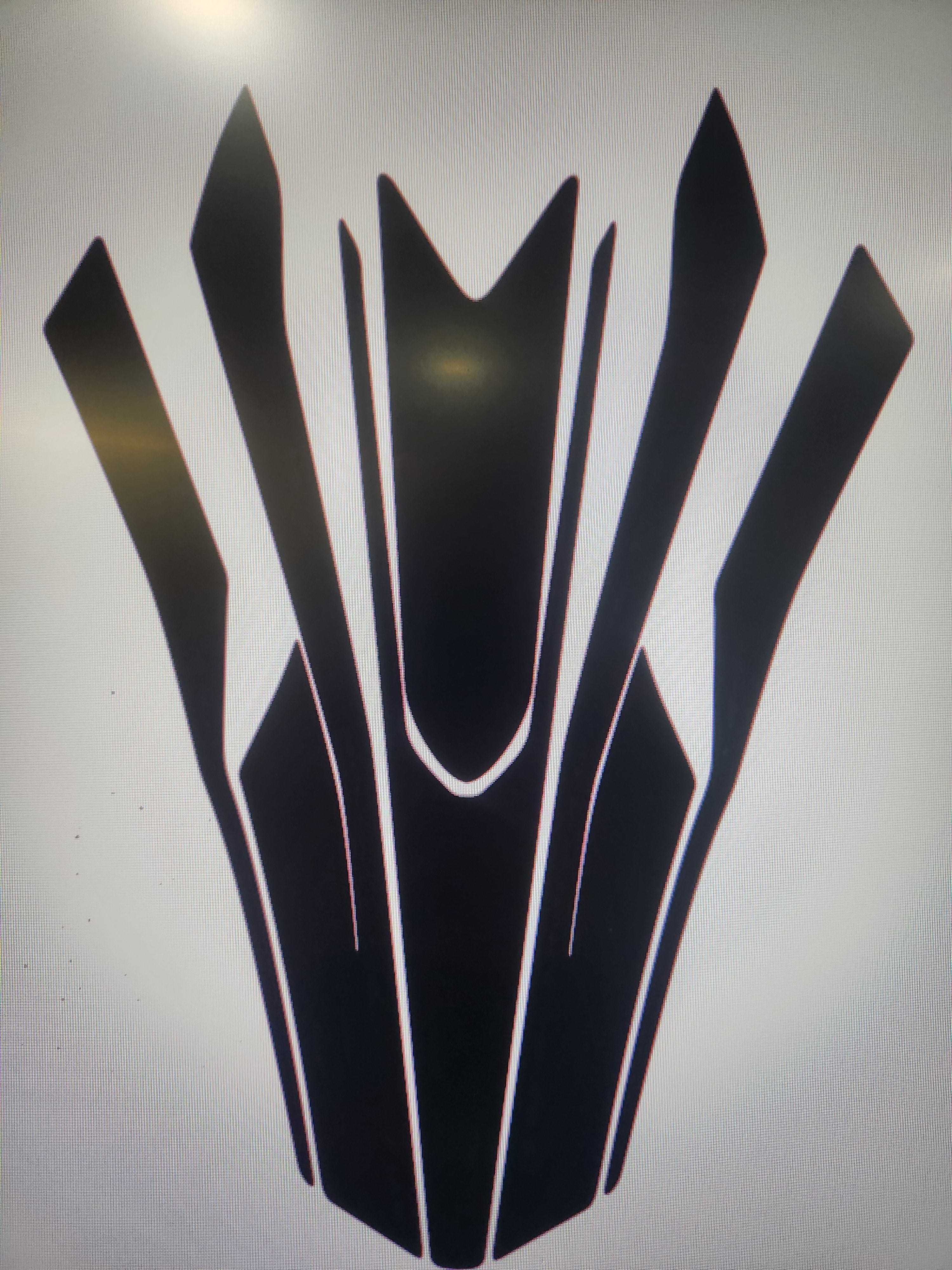 Surron Ultra Bee front fender decal